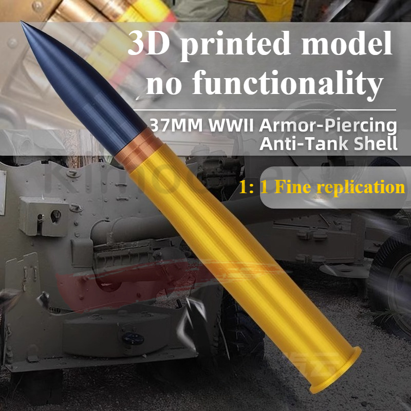3D Printing Enthusiast - 3D 프린팅 제2차 세계 대전 37mm