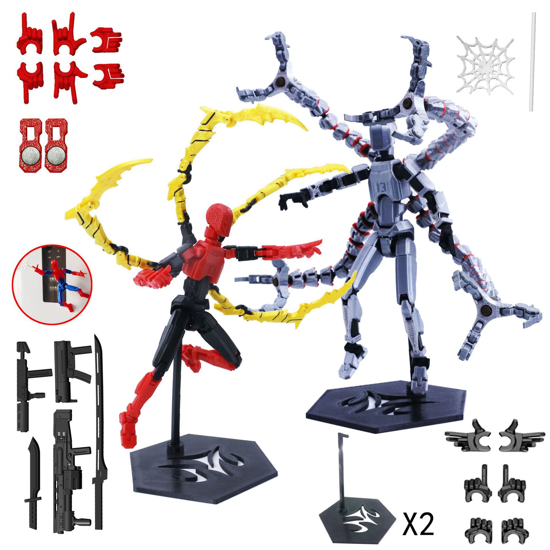3D Printing Action Figure - 3D 프린팅 로봇 모델 장난감 가동