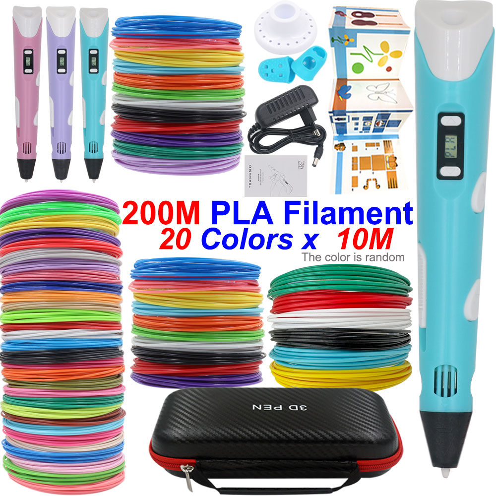 3D Printing Pen For Kids - 이상한 3D 프린팅 펜 세트 LCD