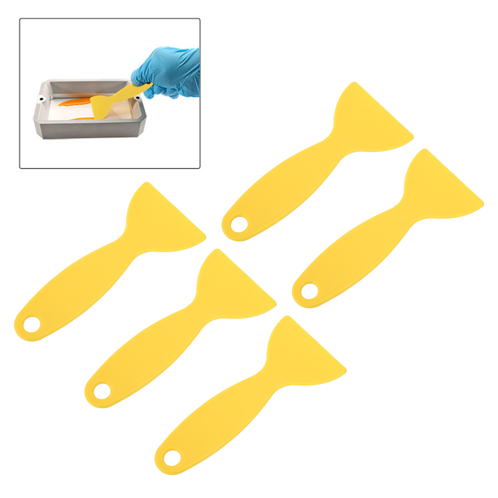 Print Removal Spatula - 5개입 3D 프린터 스패출라 유연한 플라스틱