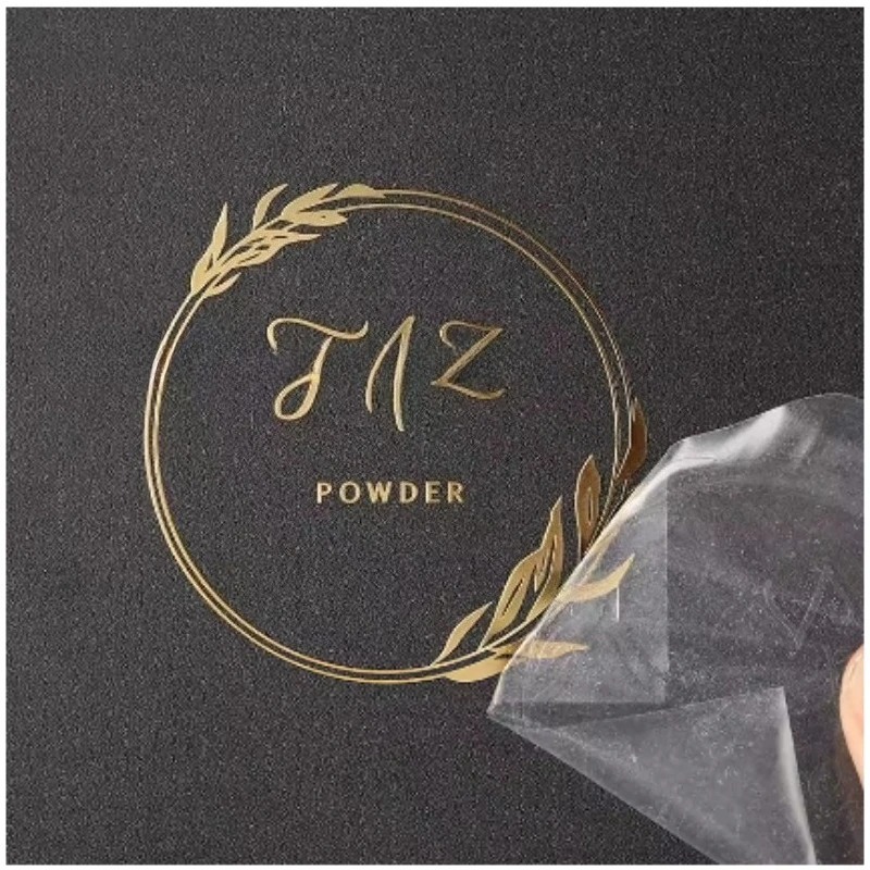 3D Printing Logo - 3D 맞춤형 전사 스티커 샤인 메탈