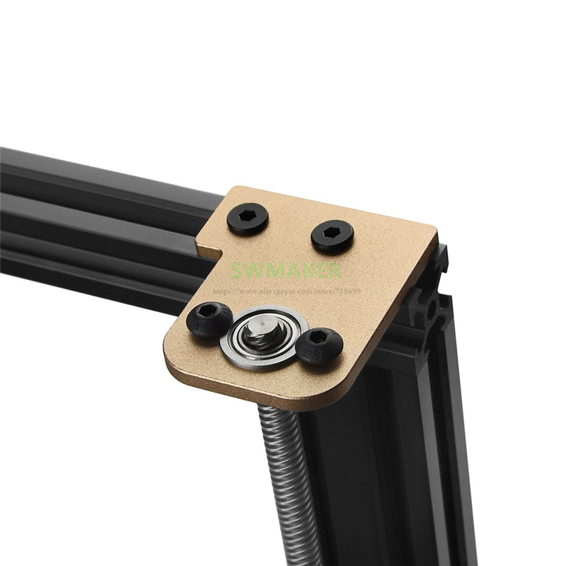 Z Axis Stabilizer 3D - Gold TEVO Tornado Tarantula Pro 듀얼