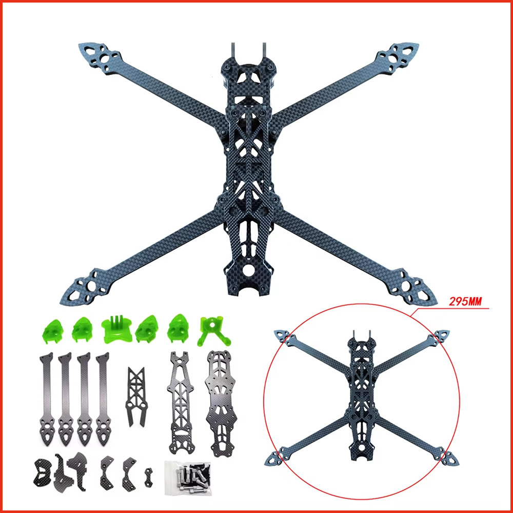 3D Printing Drone - 탄소 섬유 쿼드콥터 프레임 프리스타일 FPV