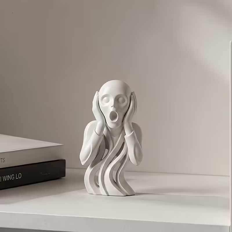 3D Printing Ghosting - 3D 프린팅된 비명을 지르는 유령 피규어