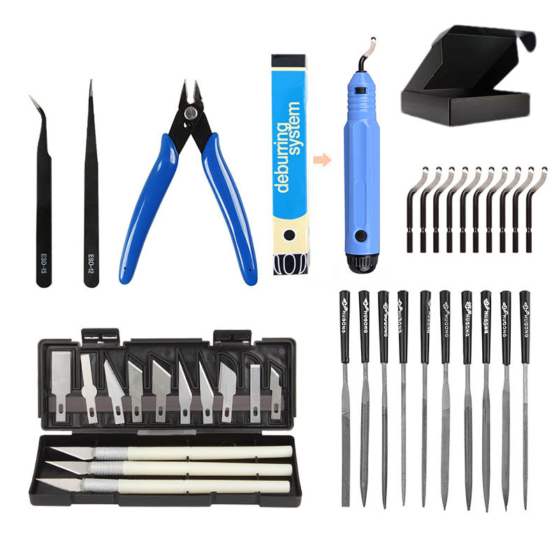 3D Print Removal Tool - 38개 3D 모델 연삭 도구 디버링