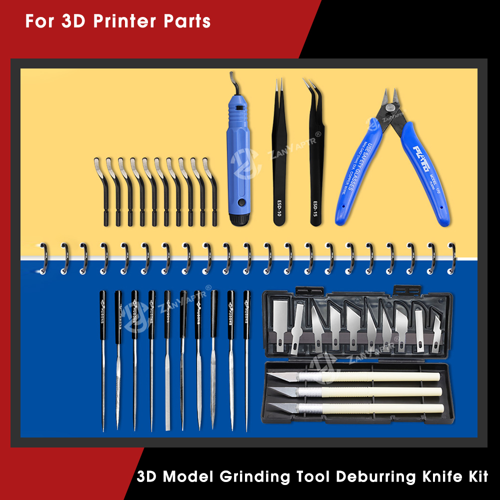 3D Print Removal Tool - 3D 모델 연삭 도구 디버링 조각