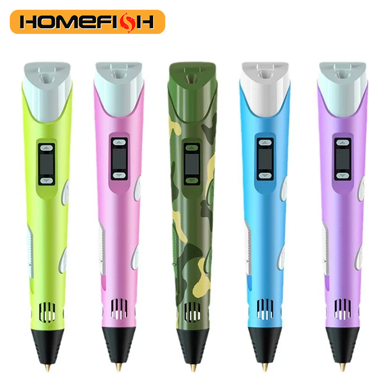 3D Printing Pen For Kids - HOMEFISH 전자 3D 프린팅 펜 9M
