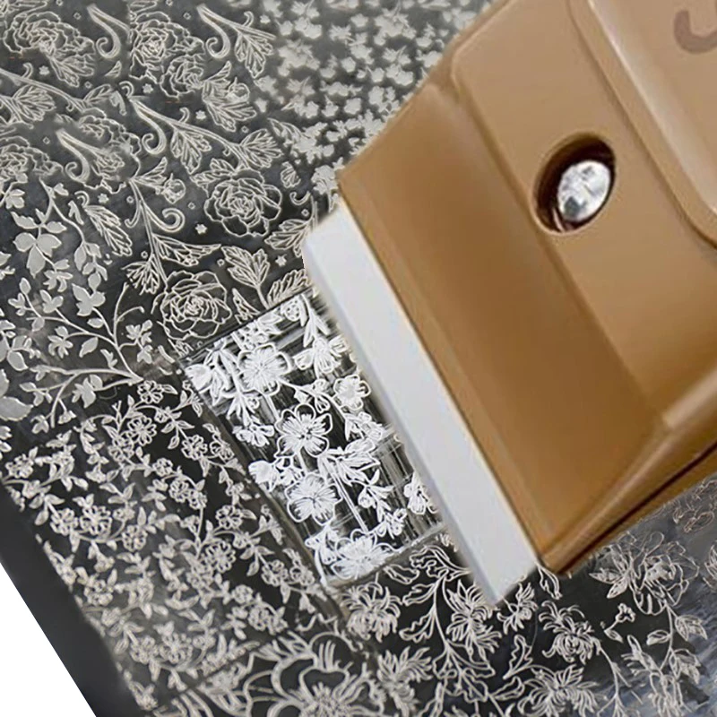 Print Removal Spatula - 네일 아트 스탬핑 스크레이퍼 다기능 청소