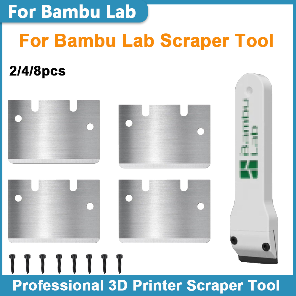 Print Removal Spatula - 전문가용 3D 프린터 스크레이퍼, 금속 3D