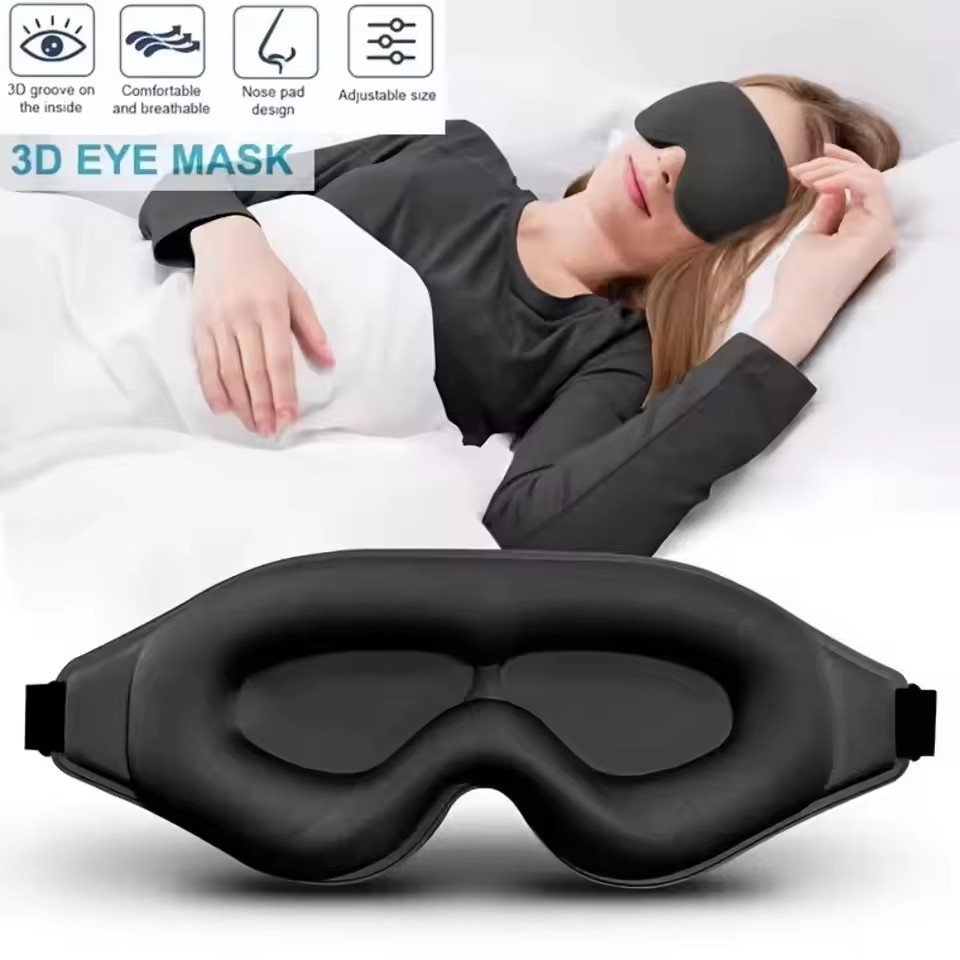 3D Printing Mask - 3D 아이 마스크, 코 패드가 있는