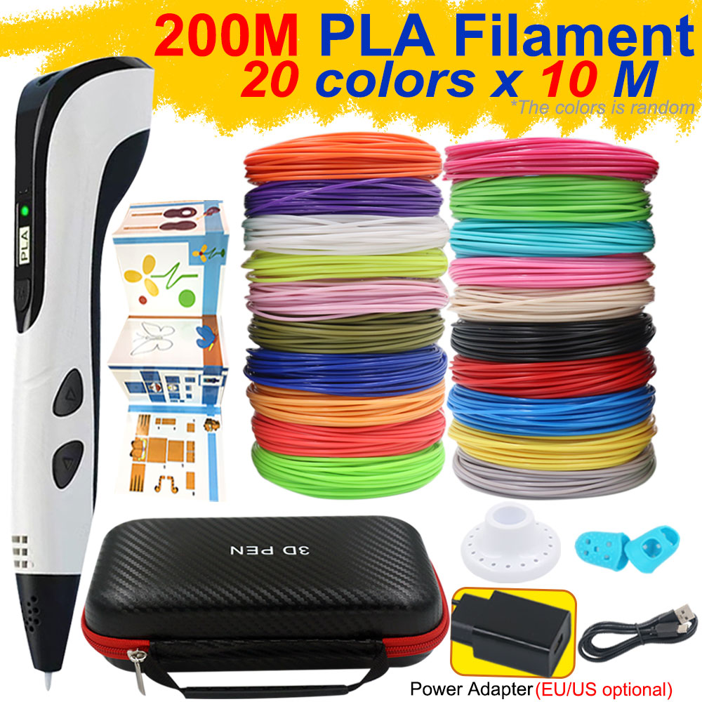 3D Printing Pen For Kids - 어린이용 3D 프린팅 펜, 전원 어댑터,