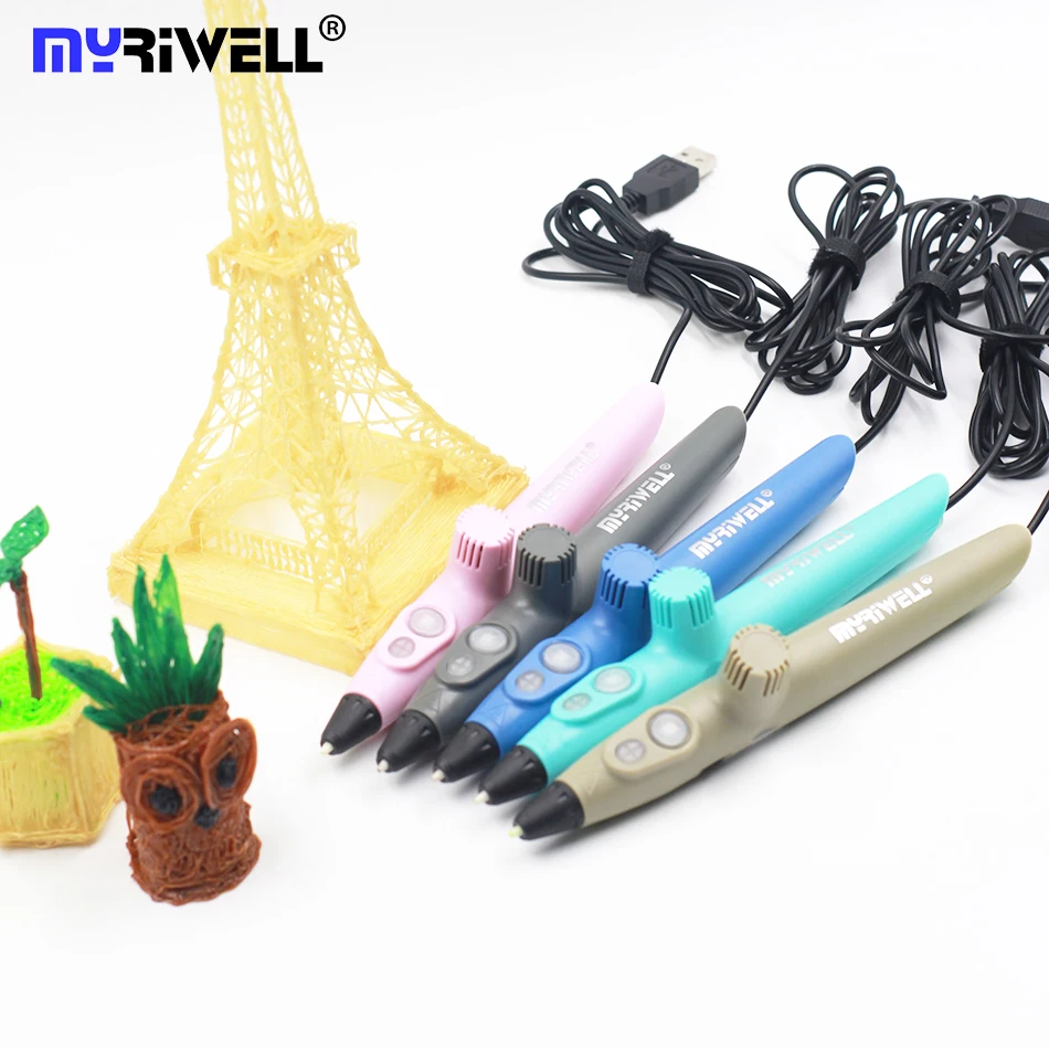 3D Printing Pen For Kids - Myriwell PCL 소재 프리 필라멘트 저온