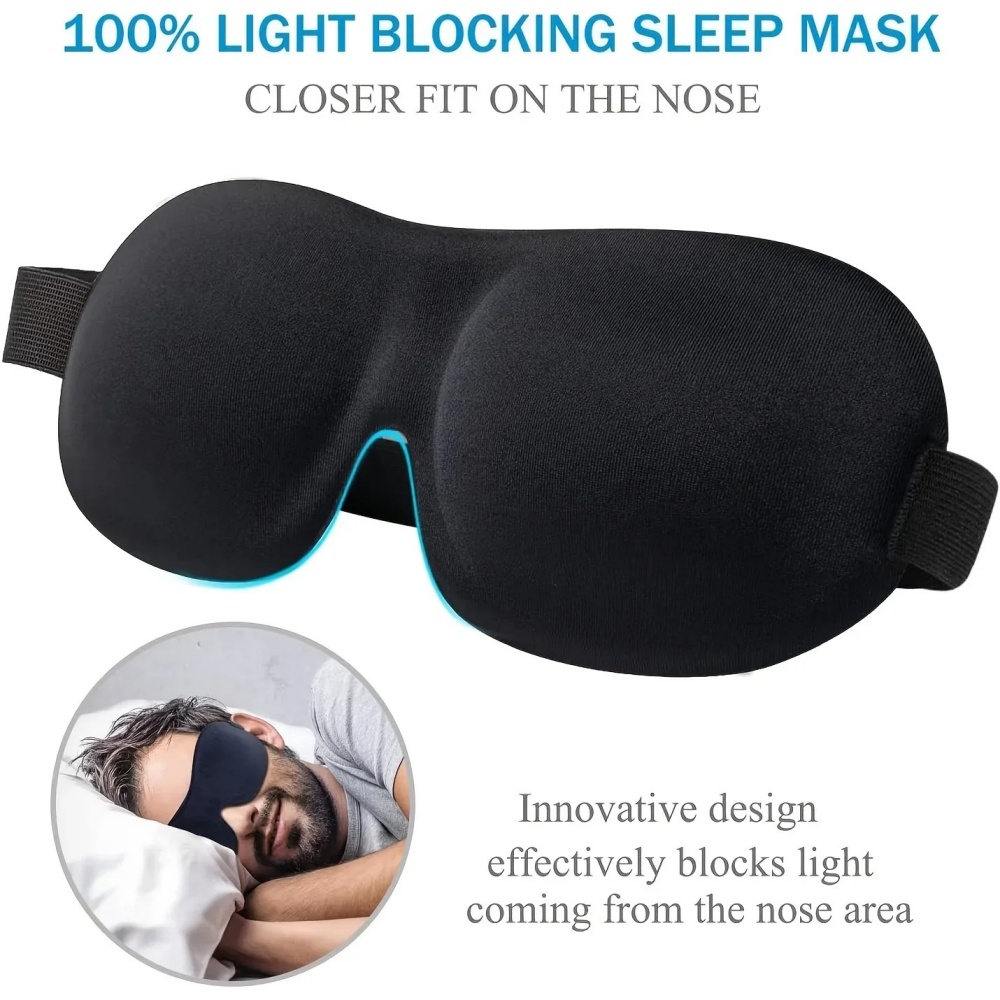3D Printing Mask - 3D 수면 마스크 눈가리개 수면 보조용