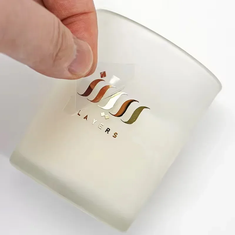 3D Printing Logo - 100PCS 맞춤형 전사 3D 스티커 UV