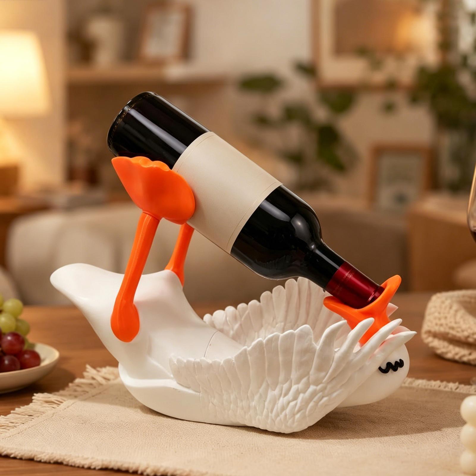 3D Printing Enthusiast - 구스 병 홀더 3D 프린팅된 거위