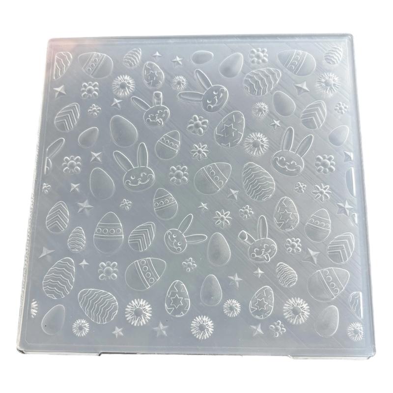 G6KF 꽃 질감 엠보싱 폴더 스크랩북용 반투명 플라스 - 3D Printing Template 리뷰 및 가격