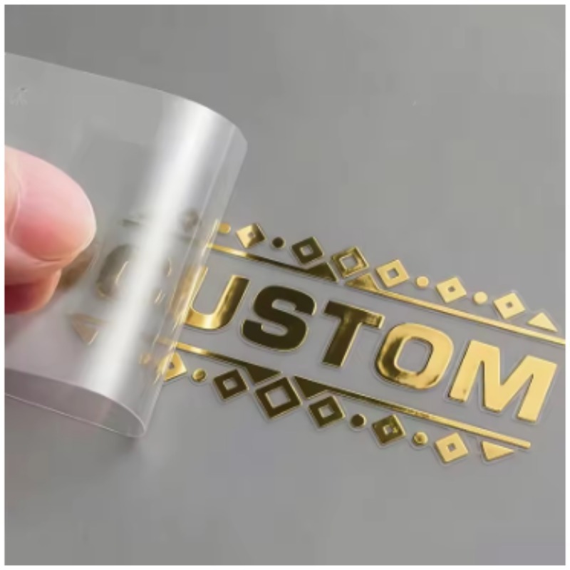 맞춤형 3D 금박 전사 스티커 실버 메탈 로고 DTF  - 3D Printing Logo 리뷰 및 가격