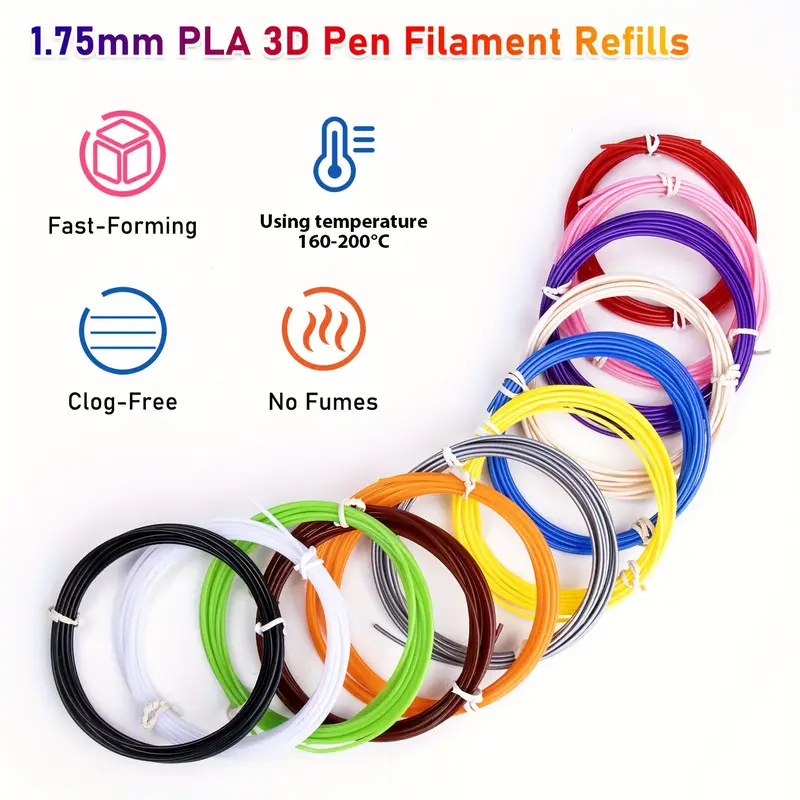 3D 펜 인쇄 직경 1.75mm 200M 용 40/32 - 3D Printing Pen For Kids 리뷰 및 가격