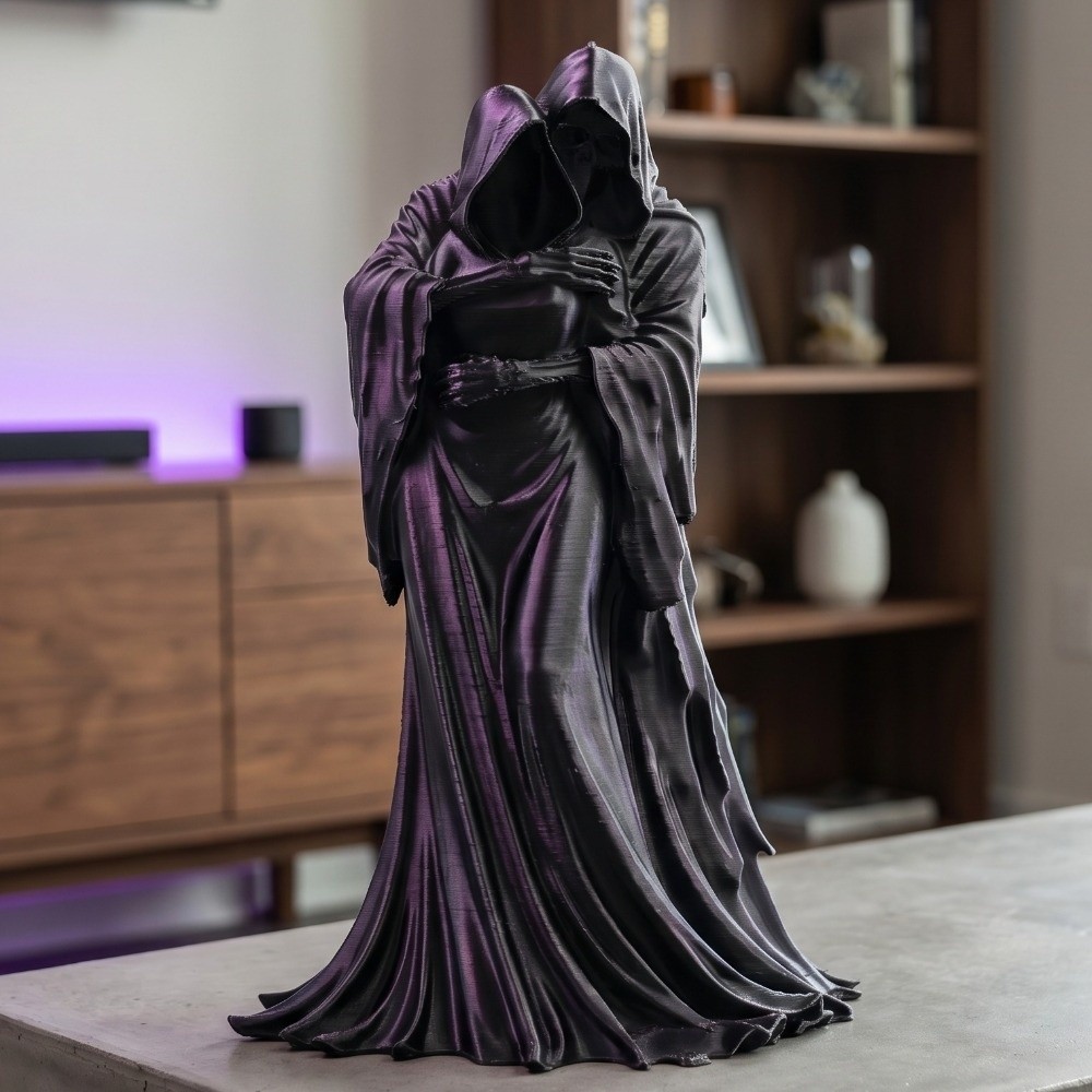 정교한 포옹 자세의 고딕 장식, 어두운 스타일의 3D  - 3D Printing Ghosting 리뷰 및 가격