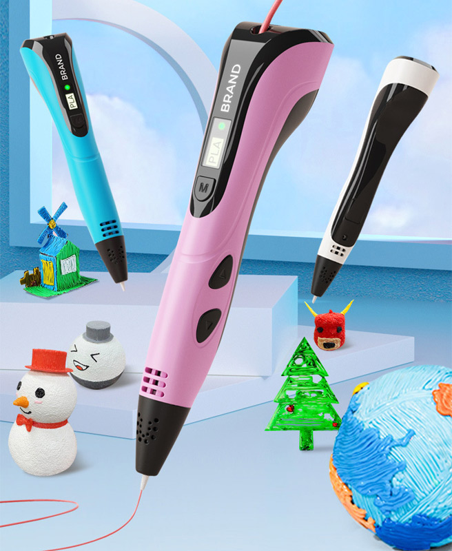 어린이용 오리지널 3D 펜, LCD 화면이 있는 3D  - 3D Printing Pen For Kids 리뷰 및 가격