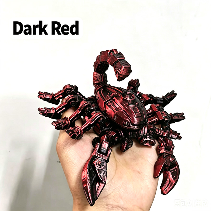 3D 프린팅된 기계식 전갈 액션 피규어, 완전 관절형  - 3D Printing Action Figure 리뷰 및 가격