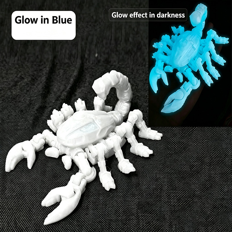 3D 프린팅된 기계식 전갈 액션 피규어, 완전 관절형  - 3D Printing Action Figure 리뷰 및 가격