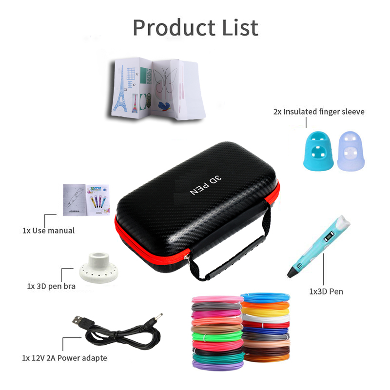 어린이 3D 펜 3D 드로잉 프린팅 펜 LCD 화면 전 - 3D Printing Pen For Kids 리뷰 및 가격