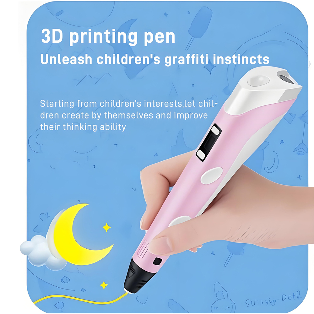 어린이 3D 펜 3D 드로잉 프린팅 펜 LCD 화면 전 - 3D Printing Pen For Kids 리뷰 및 가격