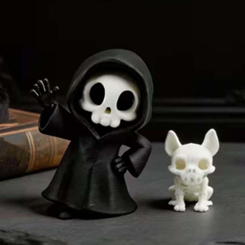 고스트 데스크 스태츄 PLA 해골 피규어 치비 귀여운  - 3D Printing Ghosting 리뷰 및 가격