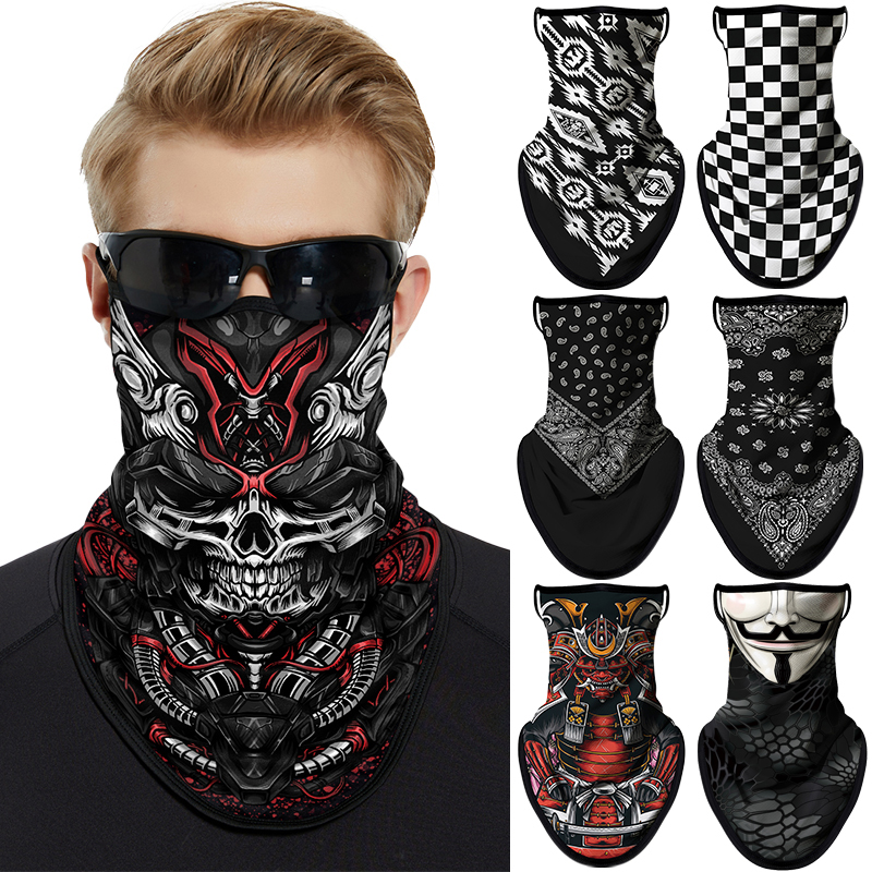 3D 인쇄 귀 교수형 마스크 힙합 방진 스키 다기능 목 - 3D Printing Mask 리뷰 및 가격