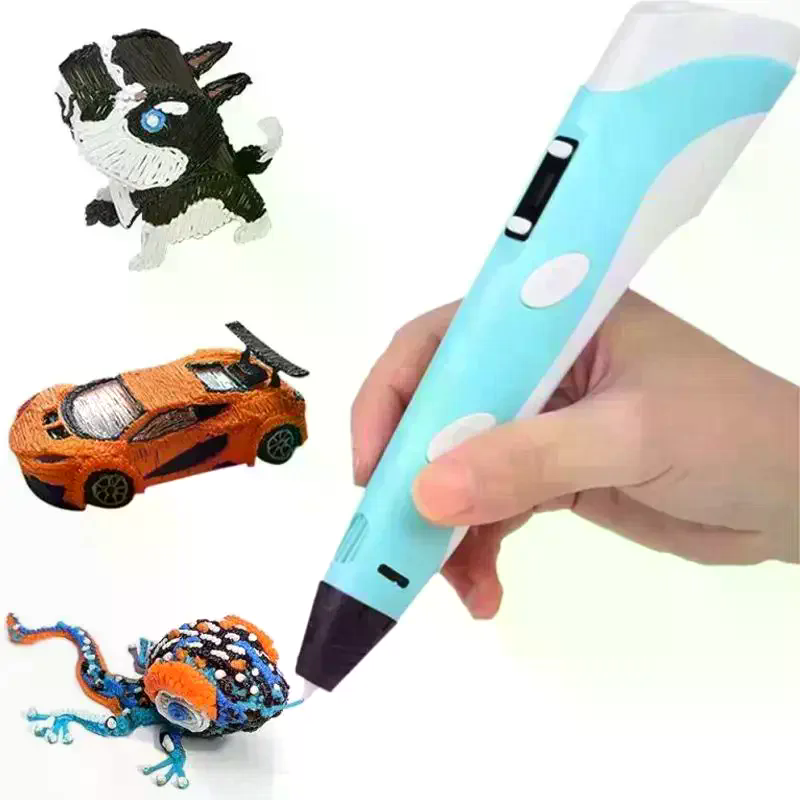 3D 프린팅 펜 디지털 디스플레이 지능형 펜으로 낙서  - 3D Printing Pen For Kids 리뷰 및 가격