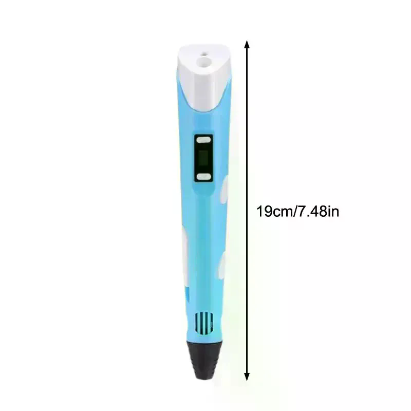 3D 프린팅 펜 디지털 디스플레이 지능형 펜으로 낙서  - 3D Printing Pen For Kids 리뷰 및 가격