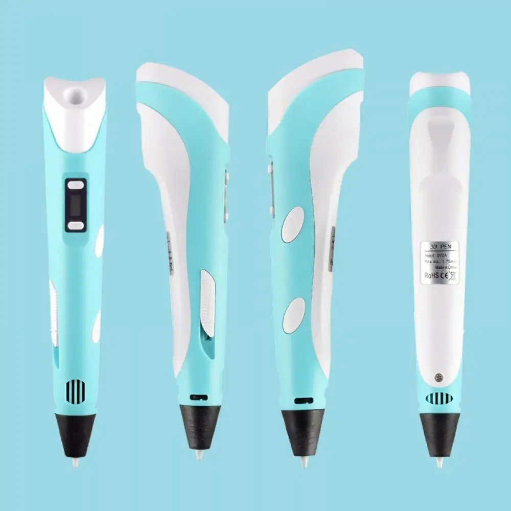 3D 펜 DIY 드로잉 펜 LCD 화면 포함 PLA 필 - 3D Printing Pen For Kids 리뷰 및 가격