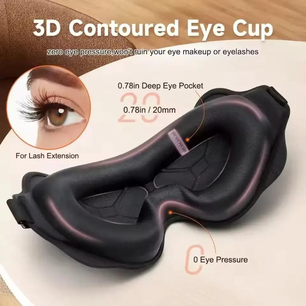 새로운 3D 수면 안대 입체형 남녀공용 빛 차단 수면  - 3D Printing Mask 리뷰 및 가격
