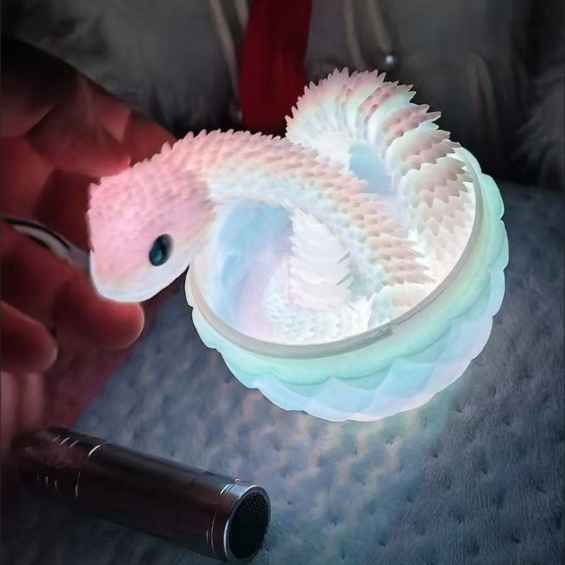 30/60/80cm 3D 인쇄 빛나는 뱀 움직일 수있는 - 3D Printing Action Figure 리뷰 및 가격