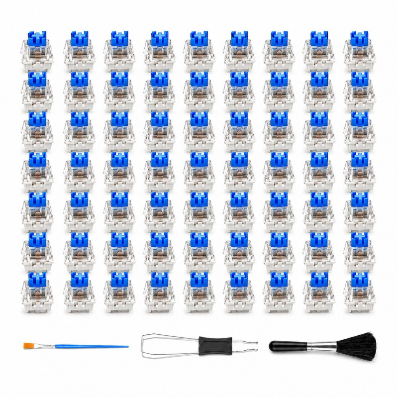 60PCS 블루 기계식 키보드 스위치 클리커 3D 프린 - 3D Print Removal Tool 리뷰 및 가격