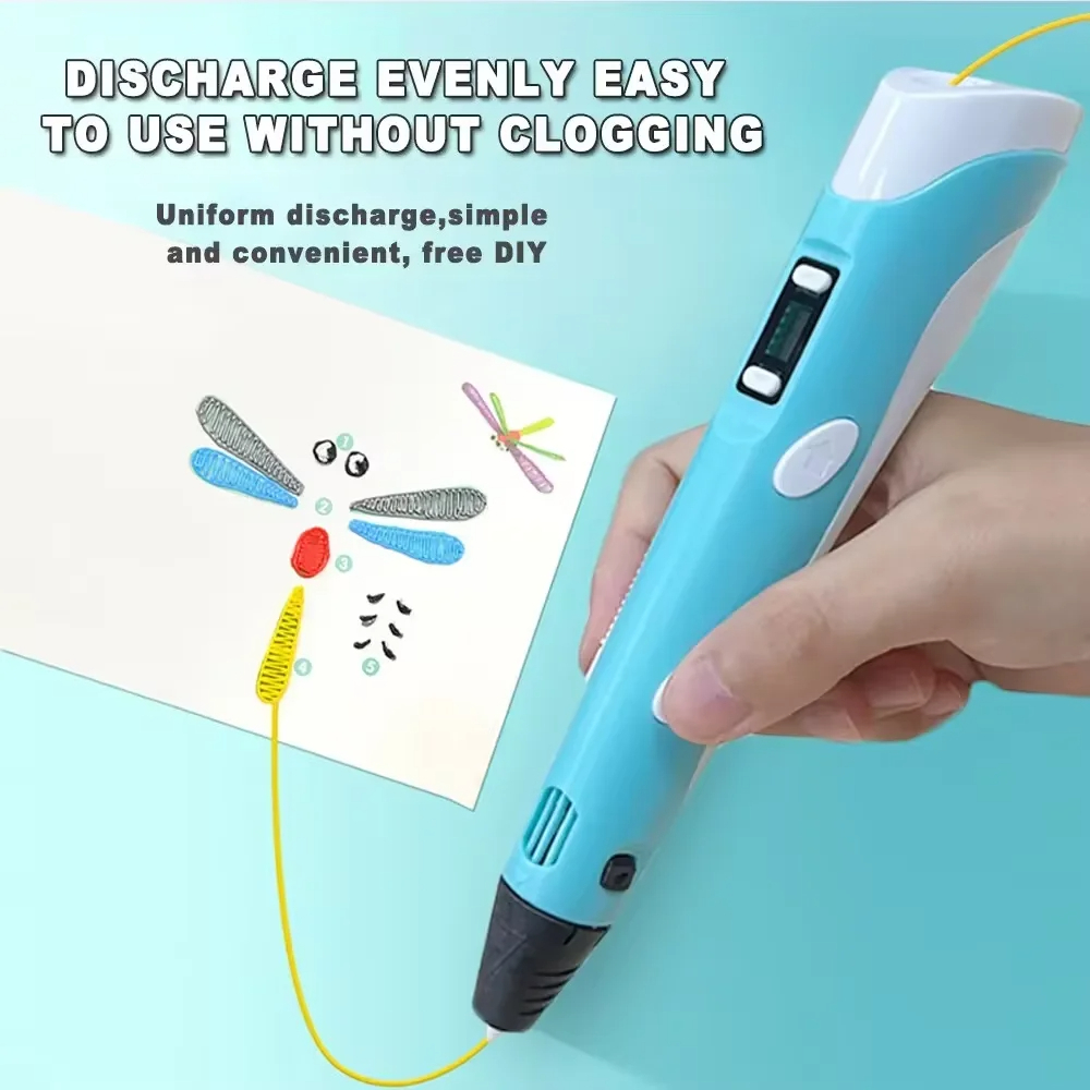 HOMEFISH 전자 3D 프린팅 펜 9M PLA 소모 - 3D Printing Pen For Kids 리뷰 및 가격