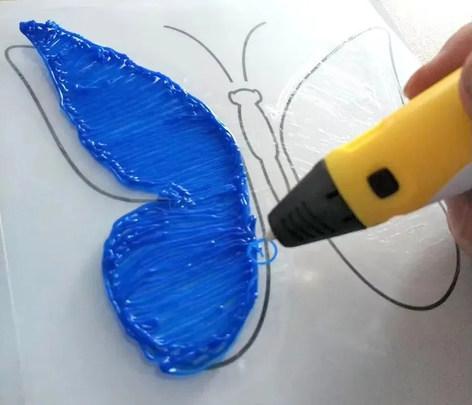 그래픽 템플릿과 페인팅 튜토리얼이 포함된 3D 펜 드로 - 3D Printing Template 리뷰 및 가격