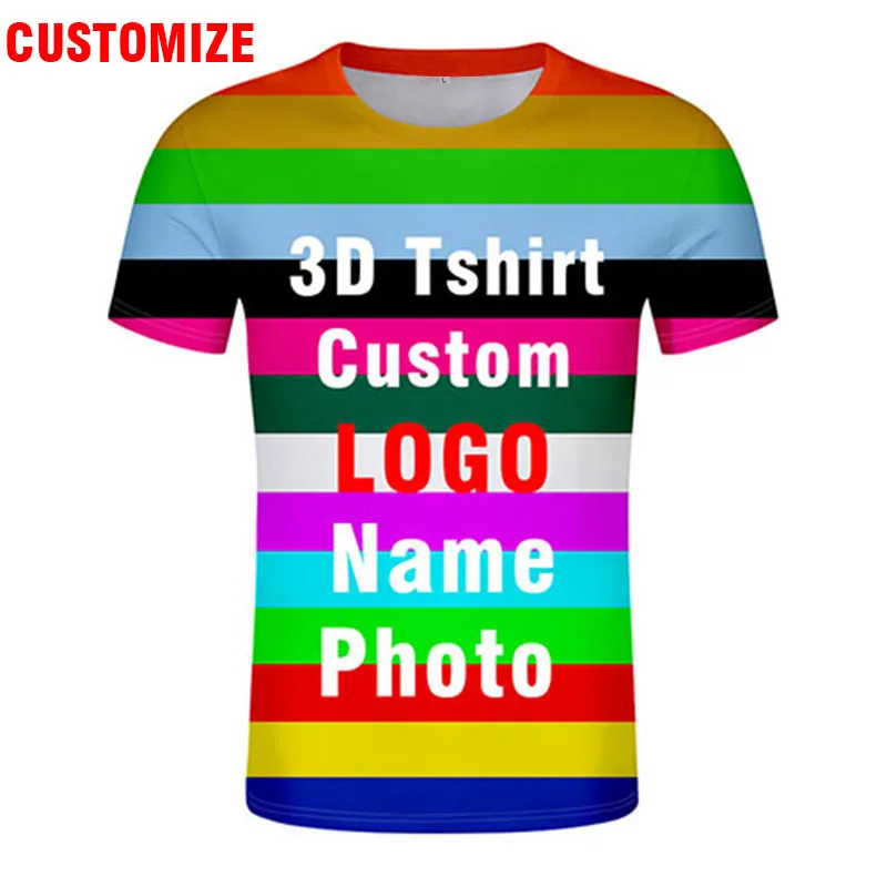 3D youth t shirt 남성 무료 맞춤형 이름  - 3D Printing Logo 리뷰 및 가격
