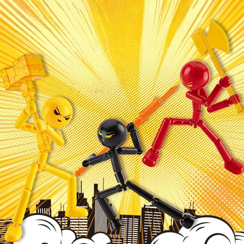 1세트 이동식 3D 프린팅 마네킹 다관절 스틱맨 장난감 - 3D Printing Action Figure 리뷰 및 가격