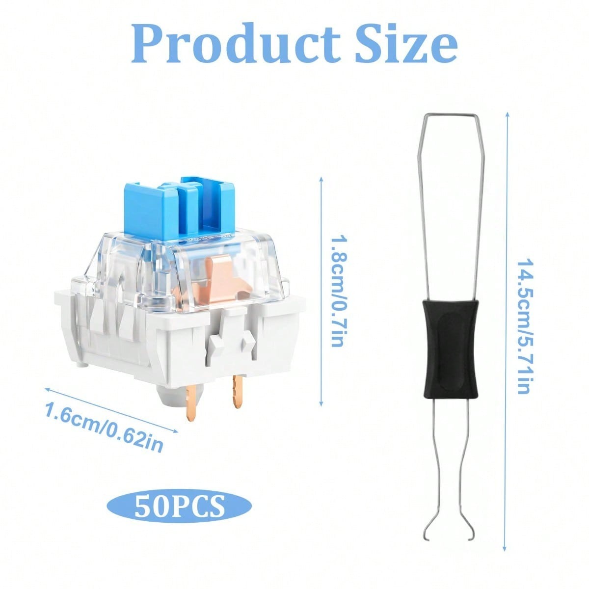 기계식 키보드 스위치 50개 3핀 키보드 클리커(3D  - 3D Print Removal Tool 리뷰 및 가격