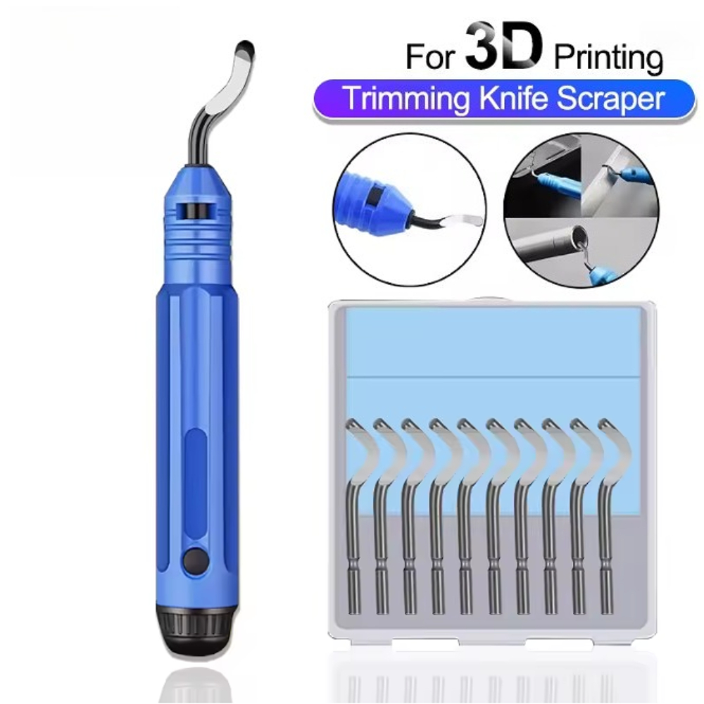 3D 프린터 부품용 핸드 버 트리밍 나이프 스크레이퍼  - 3D Print Removal Tool 리뷰 및 가격