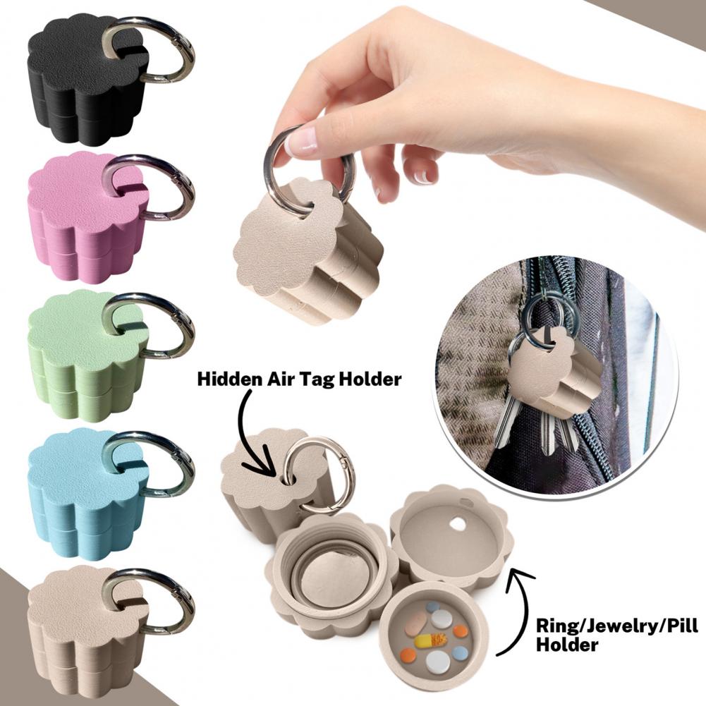 키체인 알약 상자 방수 소형 미니 홀더 열쇠 고리가있는 - 3D Printing Stainless Steel 리뷰 및 가격