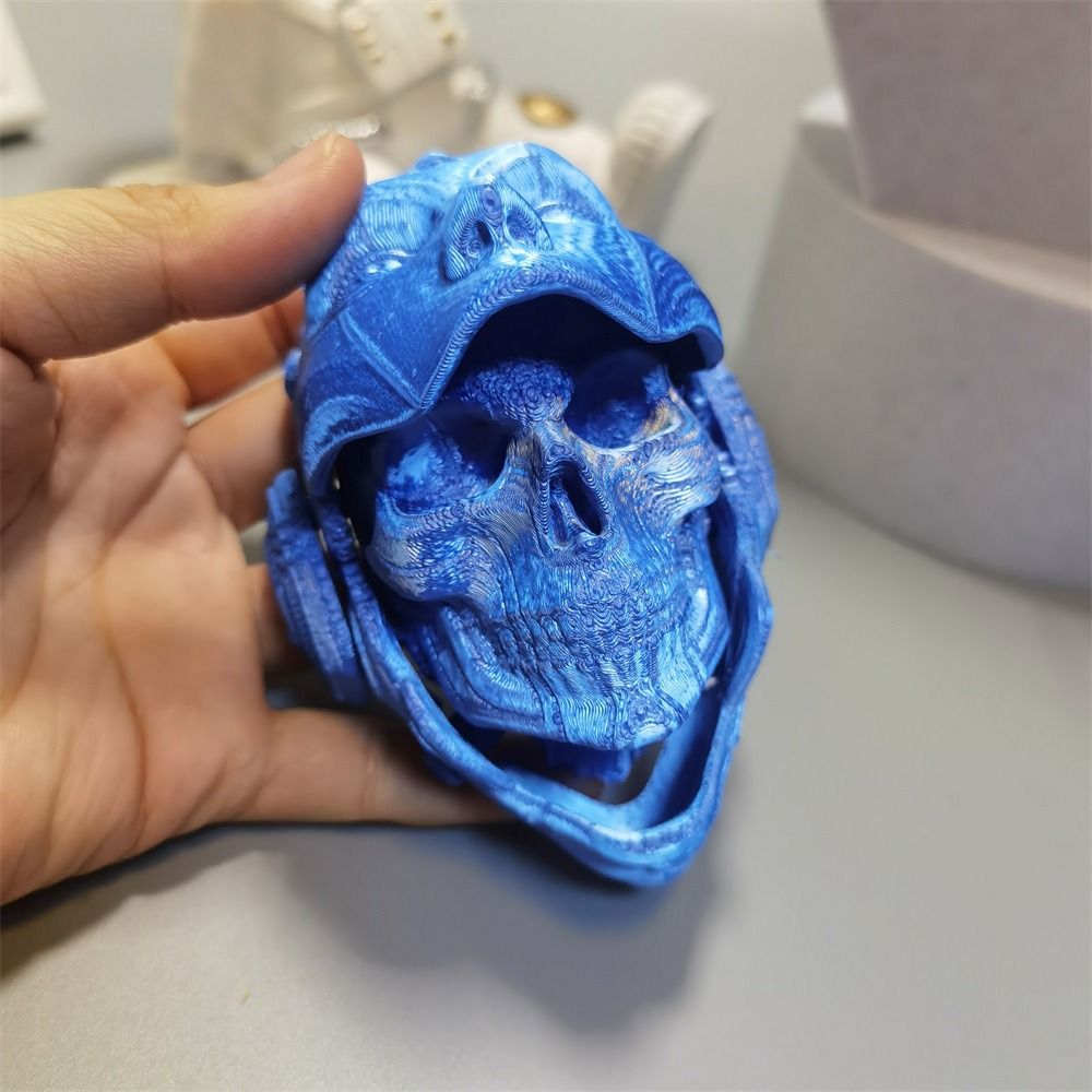 맞춤형 3D 프린팅 마스크 모델 PLA 다채로운 해골  - 3D Printing Mask 리뷰 및 가격