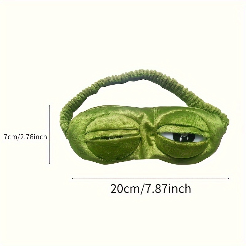3D 귀여운 개구리 모양 수면 안대, 재미있는 플러시  - 3D Printing Mask 리뷰 및 가격