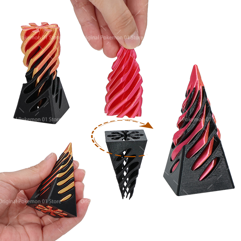 3D 인쇄 나선형 콘 Fidget 장난감 불가능한 피라 - 3D Printing Ghosting 리뷰 및 가격